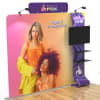 photo of 10 ft Big Fabric Trade Show Display with Monitor Stand - Image 1 of 0
