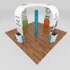 photo of 20 X 20 Arch Tension Fabric Booth - Image 3 of 0