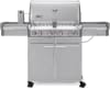 Weber Summit S-470 Natural Gas Grill With Rotisserie & Side Burner - Stainless Steel - Image 1 of 0