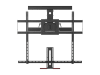 Above Fireplace Pull-Down Full-Motion Articulating TV Wall Mount Bracket For TVs 55in to 100in, Max Weight 80 lbs, VESA Patterns Up to 800x600, Rotating, Height Adjustable - Image 4 of 0