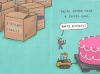 Recycled Paper Greetings Humor Funny Comic Birthday Card - Image 2 of 0