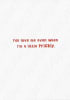 Recycled Paper Greetings Humor Romance Love Friendship Greeting Card, Funny Love Romance Card - Image 2 of 0