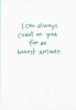 Recycled Paper Greeting Humorous Friendship Greeting Card, Funny Friendship Card - Image 2 of 0