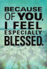 Inspirational and religious thank you card - Image 1 of 0
