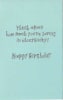 American Greetings Birthday Card - Image 2 of 0