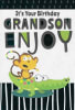 Grandson Birthday Greeting Card, Relative Birthday Greeting Card - Image 1 of 0