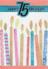 Age 75 Birthday Greeting Card, 75th Birthday Greeting Card - Image 1 of 0
