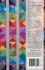 Spectrum Modern Quilt Pattern by Alison Glass shows a bright and colorful strippy quilt that features bright and vivid colors in a modern quilt design. - Image 2 of 0
