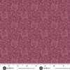 This image shows a delicate intertwining scroll with leaves and dots colored as a tone-on-tone fabric blender quilt fabric. - Image 2 of 0