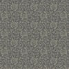 This image shows a delicate intertwining scroll with leaves and dots colored as a tone-on-tone fabric blender quilt fabric. - Image 1 of 0