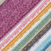 This image shows the swatches of the entire Sewing Basket Fabric Collection by Laundry Basket Quilts for Andover Fabrics and its colorful array of springtime colors. - Image 2 of 0