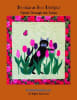 TIPTOE THROUGH THE TULIPSby Trouble & Boo shows a  black cat and pink tulips. - Image 1 of 0