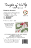 Boughs of Holly Table Runner Pattern by Branch & Blume - Image 2 of 0