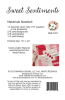 Sweet Sentiments Table Runner Pattern  by Branch & Blume - Image 2 of 0