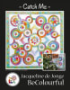 Catch Me Quilt Pattern by BeColourfulshows a picture of a multicolor quilt with rings of stars in various sizes. - Image 1 of 0