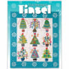 TINSEL   Wool Quilt  Pattern Book by Sue Spargo shows a small quilt featuring Christmas trees with brightly colored wool, and thread with heavy embroidery .embellishment. - Image 1 of 0