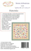 Sweet Adventure Quilt Pattern  Quilt Pattern by Chelsi Stratton Designs shows a center medallion quilt, with multiple different quilt blocks, including hearts and stars in scrappy colors. - Image 2 of 0