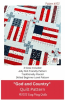 God and Country Quilt Pattern by Easy Piecy - Image 1 of 0