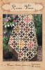 River View Quilt Pattern by Heartspun Quilts shows a scrappy quilt in many colors on a neutral background. - Image 1 of 0