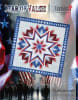 Star of Valor Quilt Pattern by Judy Niemeyer shows a red, white a blue quilt. - Image 1 of 0
