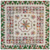Broomfield Quilt Pattern & Acrylics by Karen Styles shows an antique looking quilt. - Image 1 of 0