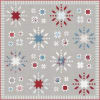Grand Finale Quilt Pattern by Lella Boutique shows a starburst quilt design that represents the final burst of fireworks on the fourth of July. - Image 5 of 0