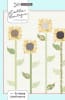 Scrappy Sunflower Quilt Pattern by Lella Boutique depicts pretty, tall sunflowers growing tall in the field. - Image 1 of 0