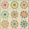 Desert Rose Quilt Pattern Acrylic Template Set Laundry Basket Quilts - Image 2 of 0