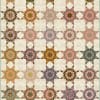 Morning Star Quilt Pattern by Laundry Basket Quilts  shows scrappy star blocks in multiple colors. - Image 2 of 0