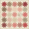 Swirls Quilt TEMPLATES by Laundry Basket Quilts shows a traditional swirling quilt and these templates help quilters cut all the blades of the "swirl" identically and accurately. - Image 1 of 0