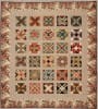 Wild Goose Chase  Quilt Pattern  by Laundry Basket Quilts shows a vintage pieced quilt. - Image 1 of 0