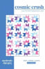 Bright colorful quilt features a bright star on a white ground for half the block, and it is constructed without HST or Flying Geese! - Image 1 of 0
