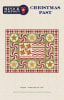 Christmas Past Quilt Pattern by Minick & Simpson is a creataive holiday flag quilt with peppermints and stars. - Image 1 of 0