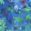 CORAL REEF:  Coral Reef Fish DP28879-48 Navy Northcott Fabrics - Image 2 of 0
