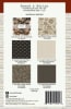 Bread & Butter  Quilt Pattern by Nancy Rink Designs shows a quilt with blocks set on-point for a dramatic effect and with a dark floral border. - Image 2 of 0