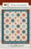Starcrossed Quilt Pattern from Nancy Rink Designs features a straight set with pretty star blocks in red, white and blue. - Image 1 of 0