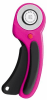 OLFA 45 Mm Deluxe Ergonomic Rotary Cutter Magenta - Image 2 of 0