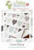 This quilt has soft blue and gray hearts and is  by The Pattern Basket - Image 1 of 0