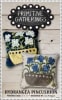 Hydrangeas Pincushion Pattern shows a dark and light version of the small five inch pincushions that you can make with this pattern. - Image 1 of 0