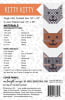 Purrfectly adorable kitty cat faces adorn the cover of this quilt pattern. - Image 2 of 0