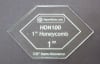 1 Inch HONEYCOMB ACRYLIC TEMPLATE - Image 1 of 0