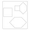 1 Inch HONEYCOMB ACRYLIC TEMPLATE - Image 3 of 0