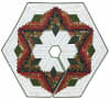 Diamond Log Cabin Christmas Tree Skirt Pattern from Quilt In A Day - Image 2 of 0