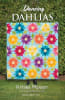 Dancing Dahlias Quilt Pattern by Krista Moser shows a colorful and brightly colored quilt with large star blocks. - Image 1 of 0