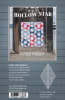 Hollow Star Quilt Pattern by Krista Moser shows a red, white and blue large graphic star quilt. - Image 2 of 0