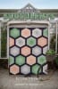 A large Oversized hexagon quilt is shown on the cover of this quilt pattern and features subtle , garden hues of greens, neutrals and peachy tones. - Image 1 of 0