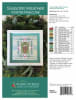 Sweater Weather Cross Stitch Pattern by Robin Pickens shows a grove of pine cones in green on white. - Image 2 of 0