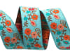 Renaissance Ribbon: 5/8in Ribbon Blue Mini Suzani by Kaffe Fassett - Image 3 of 0