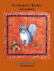 ACORN INSPECTOR Quilt Pattern by Trouble & Boo shows a grey squirrel with a pile of acorns and an oak leaf. - Image 1 of 0