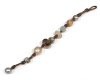 Pearl and Leather Precious Stones Gypsy Bracelet - Image 2 of 0